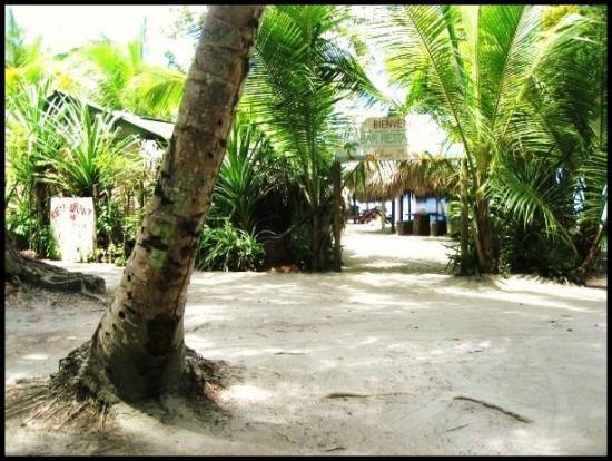 Entrance of the Hotel LA PLAYITA - Gaspar Hernandez - Dominican Republic
